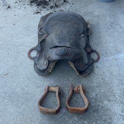 Saddle And Stirrups 