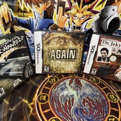 Nintendo DS Games - Need for Speed, Again, Dr. Jekyll & Mr. Hyde