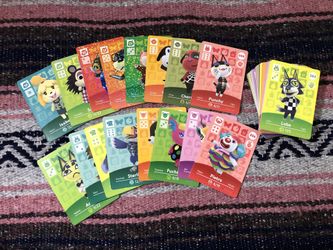 Animal Crossing Nintendo Amiibo Cards