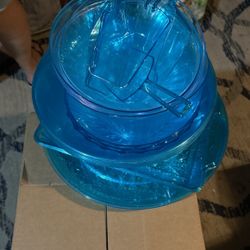 Party Plastic Serving Blows And Trays