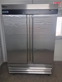 Centaur Plus Commercial FREEZER Stainless Steel Double Door Reach In Freezer