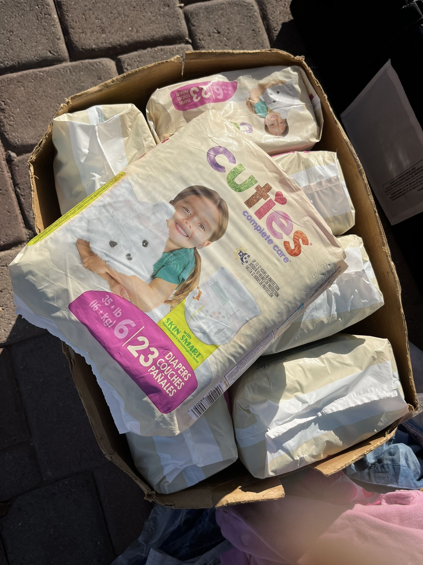 Cuties Diapers Size 6