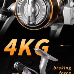  spinning reel fishing reel sea rod reel anchor fishing reel long casting reel fish 4000reels