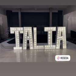 Letters, Wood, Four Feet 