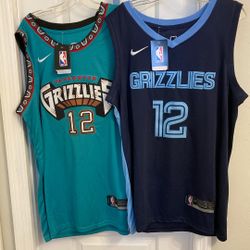 2 Nike Ja Morant Jerseys New Size Large