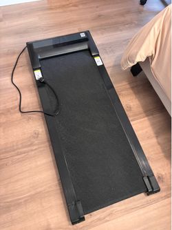 Compact Under-Desk Walking Pad Treadmill