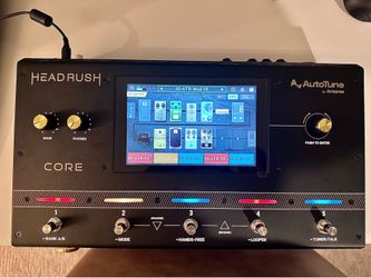 HeadRush Core  Guitar and Vocal Multi Core Effects Amp Processor