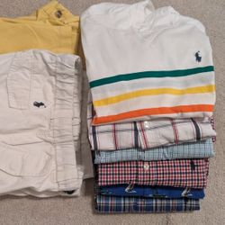 Ralph Lauren Shirts and Shorts (Bundle) NEW & MINT CONDITION!