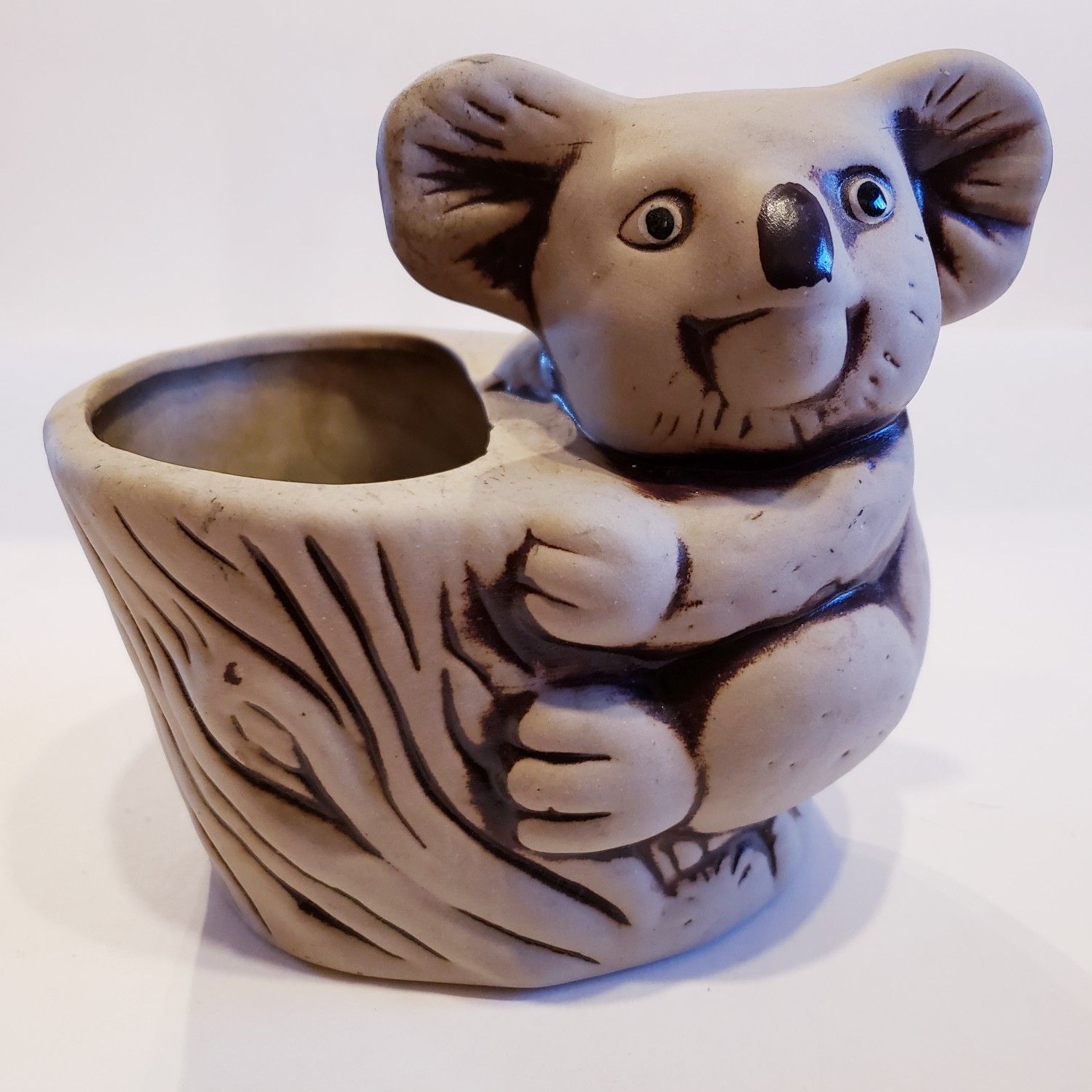 Ceramic Koala Bear Planter Flower Pot Australia