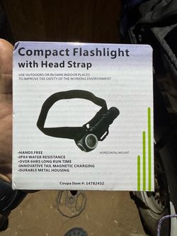Headlamp with Removable and Rechargeable LED Light