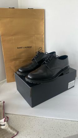 Saint Laurent Dress Shoes Black Mint 45 