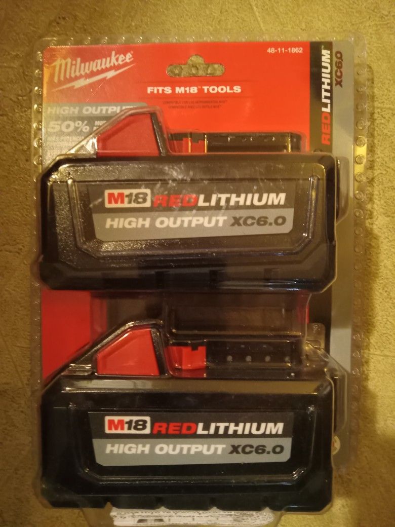 Milwaukee M18 High Output XC 6.0 (2-pack)
