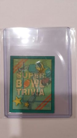 1990 Score Super Bowl Trivia Card #14