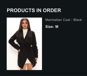 Fashion Nova Coat