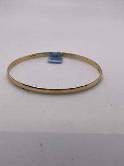 14kt solid bangle
