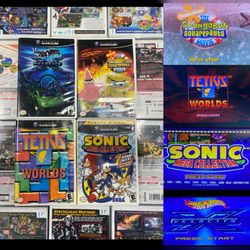 Nintendo Gamecube 4 Game Bundle!