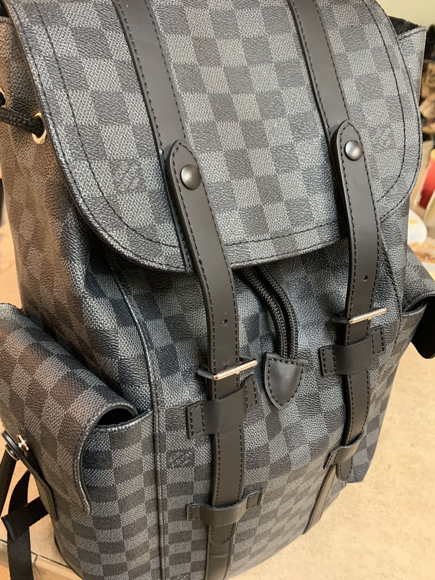 Louis Vuitton Christopher PM Supreme Collaboration 14127 Black Men's  Epireather Backpack Daypack M53413 LOUIS VUITTON Used – 銀蔵オンライン