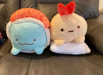 Sumikko Gurashi Tokage Ebifurai-No-Shippo Sushi 12.5" Plush Toy Sushi Food Set