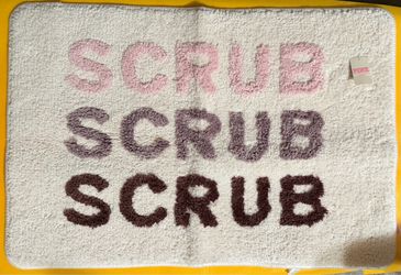 VS Pink Bath Mat