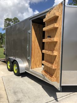 NEW Trailer 14X7x7’ high with massive storage options