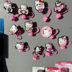 Hello Kitty Straw Topper