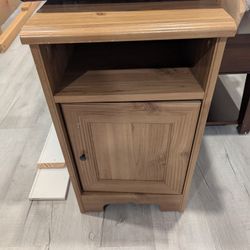 Brown Wooden End Table