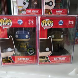 Funko Pop DC BATMAN CHASE/ REGULAR  Figures.  