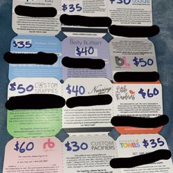 Baby Supplies/clothes Coupons 