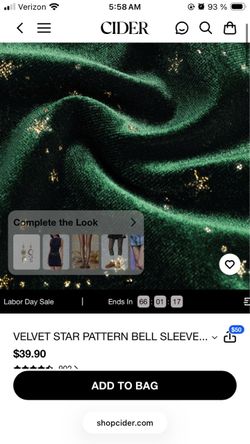 Green Celestial Cider Dress