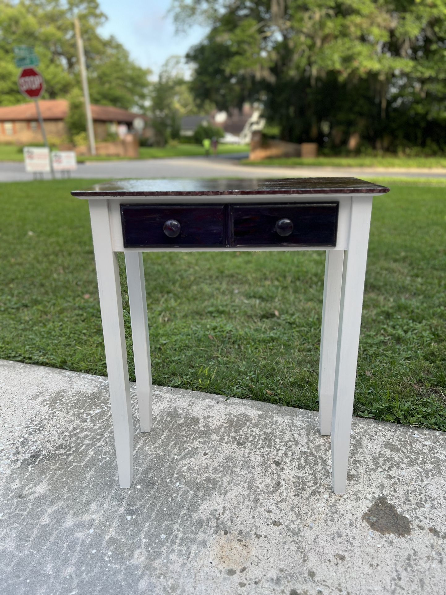 One Of A Kind Small Entryway Table