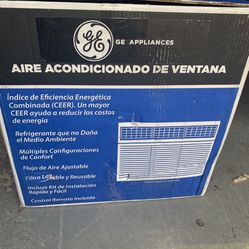 Brand New , G E, 8000 BTU, With Remote Control And WIFI  Gray 