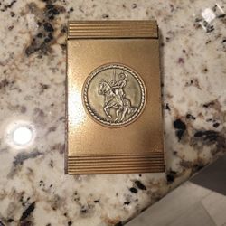 Vinatge Brass Note Pad..
