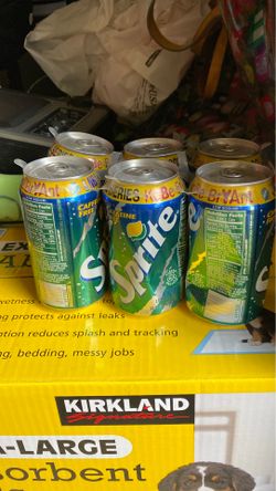 Kobe sprite six pack cans