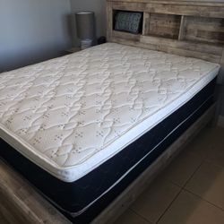 NEW QUEEN PILLOW TOP MATTRESS WITH BOX SPRING
