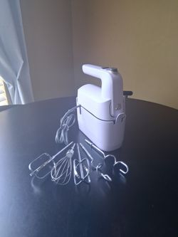 Beautiful 6-Speed Electric Hand Mixer - Lavender by Drew Barrymore