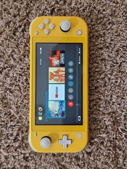 Yellow-Nintendo Switch Lite
