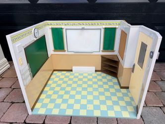 Doll school play house