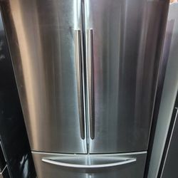 Samsung 36" Wide Stainless Steel French Door Refrigerator 