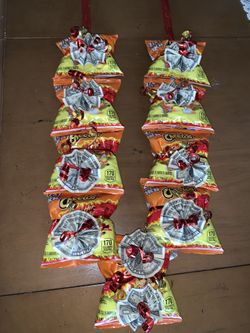 Hot Cheeto takis money lei