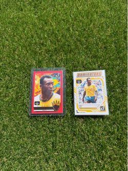 2025-26 Donruss Road to FIFA World Cup PELE Red SP Pitch Kings #23- Brazil