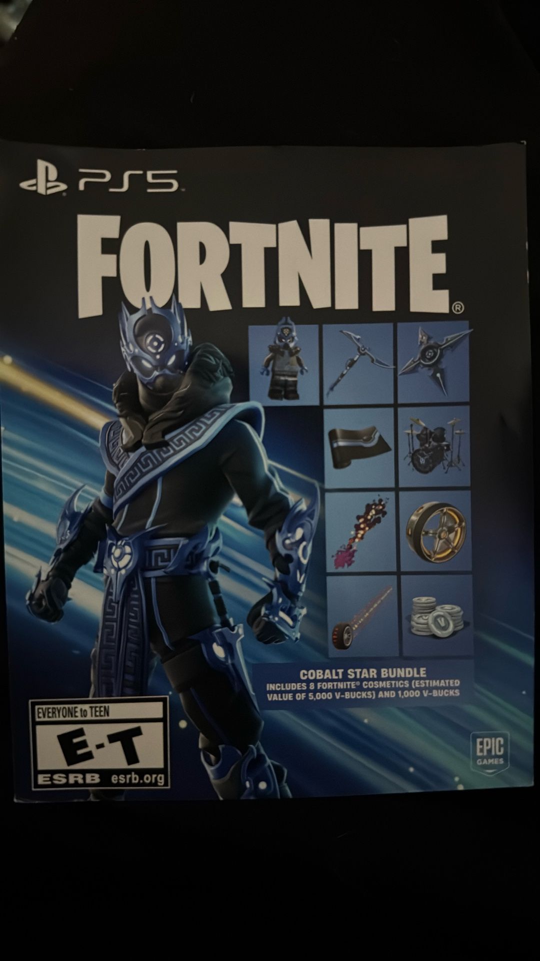 Fortnite bundle (Retail Value $30)