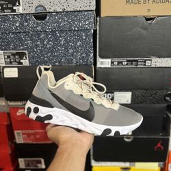 Nike React Element 55 Light Orewood Brown size 9 VNDS