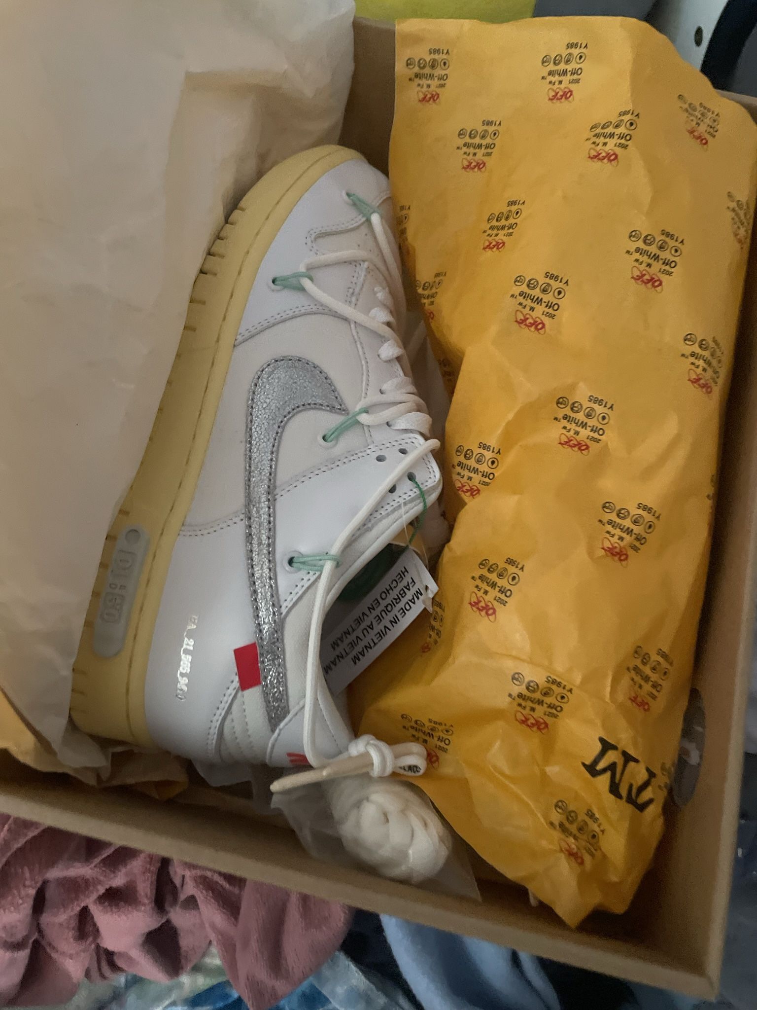 Off White Jordan Dunks Lot 1/50