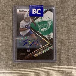 Jelani Woods Rookie Autograph.
