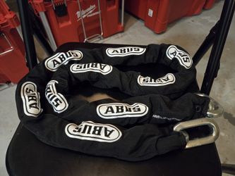 ABUS Hardened Steel 14KS 6 Foot x 9/16" Thick Square Security Chain (5 EA)