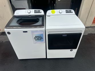 Maytag washer and gas dryer