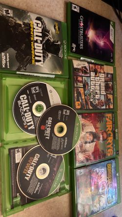 Xbox One Games (lot 8 games)