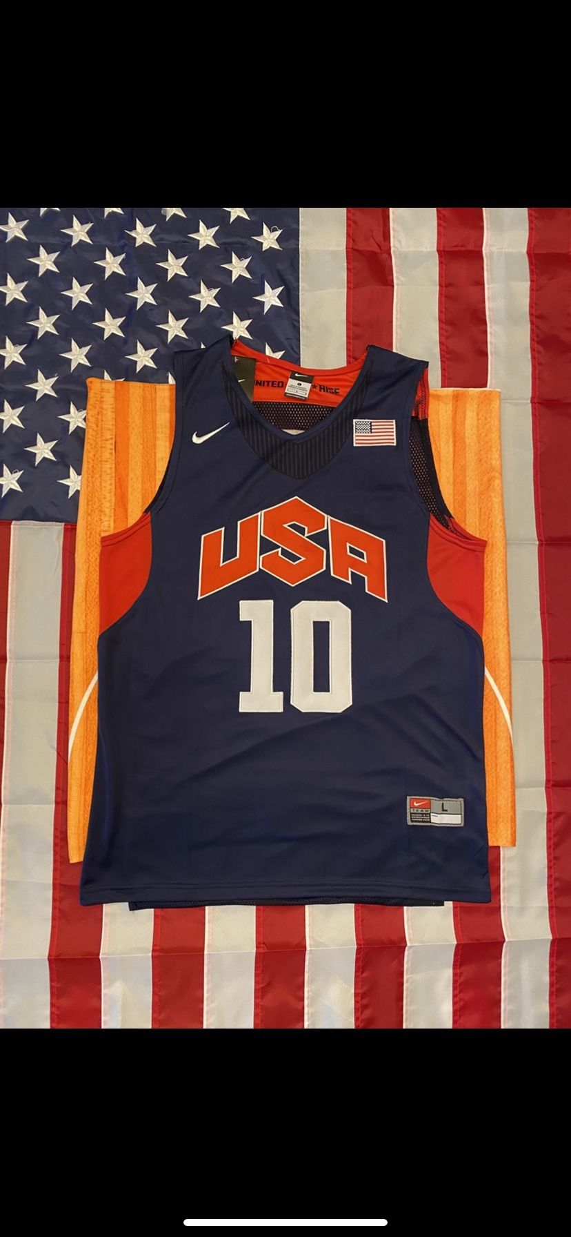๐ฅ๐Kobe Bryant Dream Team USA Olympic Jersey #10๐๐ฅ