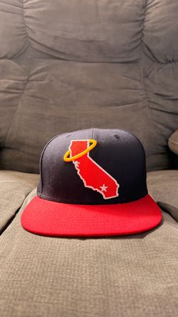 California Embroidered Snapback Hat