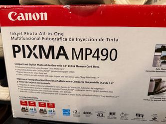 Canon PIXMA MP490 All-in-One Printer – $60